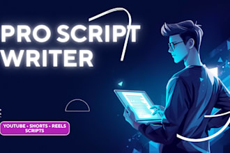 write engaging youtube scripts, shorts, and viral video content