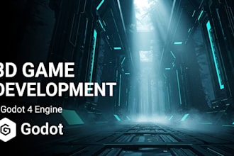 develop your 3d game in godot 4 with environment, mechanics, and clean architect