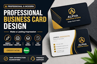 do provide professional business card design