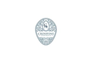 design crossvine apartments logo