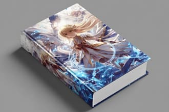 design a professional custom book cover that best selling