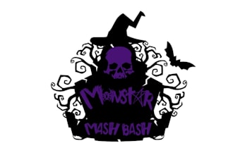 do unique event logo for mon star mash bash awards ceremony