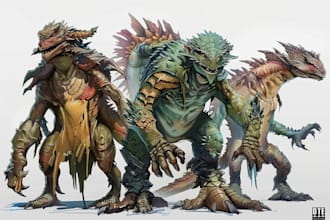 fantasy or dnd creatures and monsters