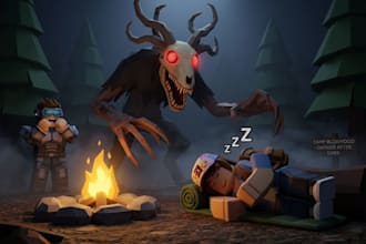 develop 99 nights in the forest roblox game, as a roblox game developer