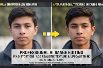 fix blurry photos, upscale images, and enhance resolution using ai