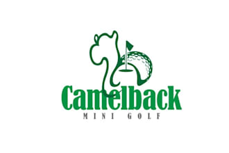 make first miniature golf course logo in saudi arabia