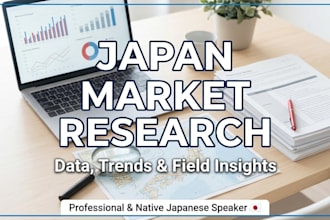 be your professional japanese market researcher