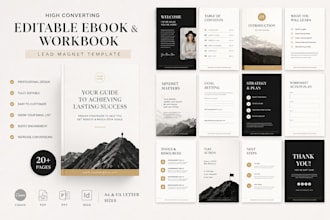 do editable canva ebook workbook ebook cover lead magnet ebook workbook ebook