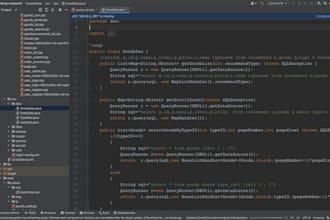 build java web apps, erp, and backend solutions