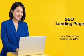 write SEO landing page as your copywriter