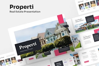 real estate airbnb property management pitch deck presentation business plan