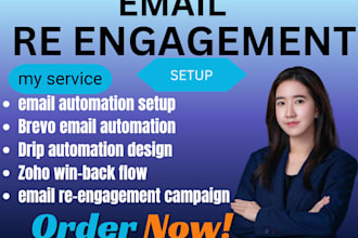 do design brevo drip zoho re engagement winback flow automation conversation