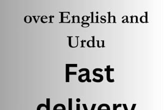 record professional voice over in english and urdu