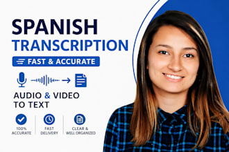 spanish transcription ,fast y accurate