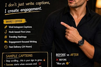 instagram captions with hooks and hashtags