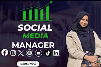 be your social media manager and content creator