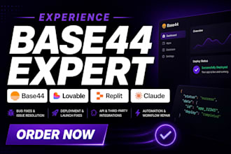 base44 bug fixing base44 expert base44 debugging replit expert base44 integrate