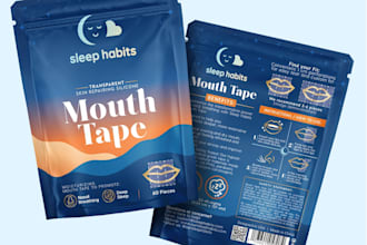 do product packaging design, pouch design and bag design