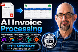 automate your invoice processing and eliminate data entry