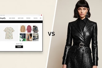 provide art direction and shopify branding for fashion startups