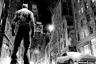 do comics book pages, storyboards, illustrations