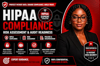 provide hipaa compliance, risk assessment, and audit readiness consulting