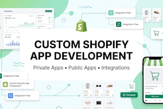 develop custom embedded shopify apps