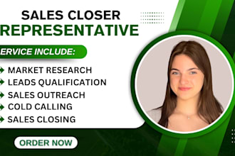 b2b sales representative commission base sales closer high ticket closer agent