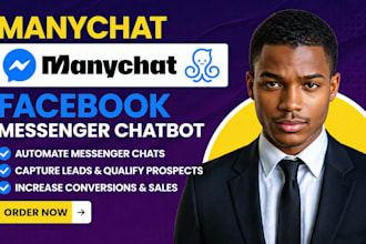build a manychat facebook messenger chatbot for your business