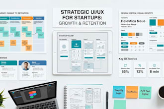 create strategic UI UX for startups