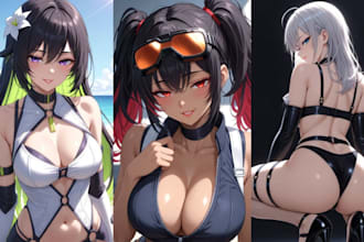 create nsfw anime, ai avatars, and digital character art