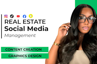be your real estate social media marketing manager promote property listings