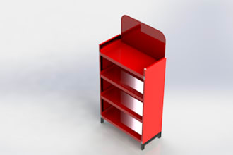 do 2d drawing, 3d modeling in solidworks and convert cad files