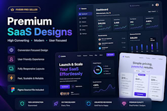 design modern saas dashboard admin panel UI UX in figma