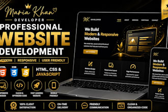 build responsive website development using html css js nodejs