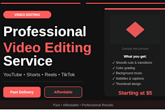 edit your youtube video with engaging cuts and transitions