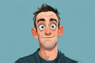 design your cartoon portrait