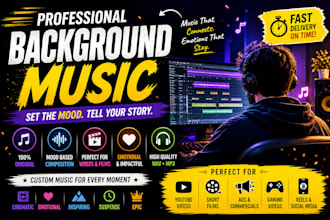 create an epic cinematic background music