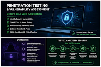 perform penetration testing and vulnerability assessment for your website