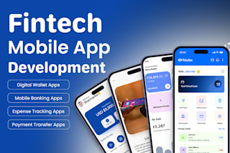 do fintech mobile app, banking app, digital wallet, payment, money transfer app