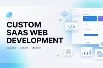 develop custom saas web app react node js express js