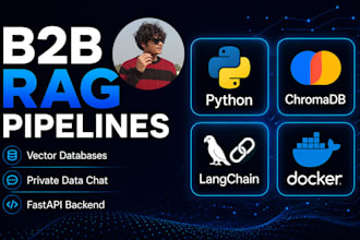 build a secure b2b rag pipeline and vector database