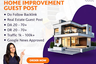 do real state guest post, high da home improvement guest post on home decor blog
