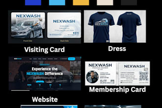 provide a complete corporate branding and visual identity
