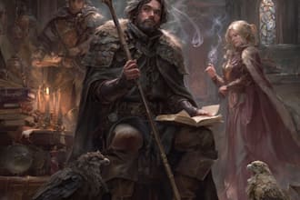 do character art, dnd, and game art