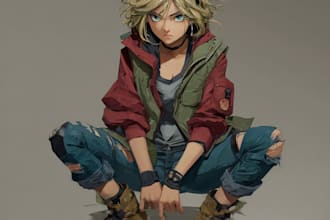 did  anime character art
