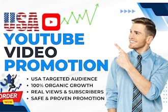 do usa youtube video promotion organic usa channel promotion
