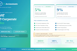 do uae corporate income tax cit registration, return filing and fta compliance