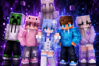 make personalized minecraft gear for the gaming community