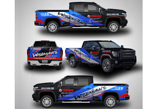 do modern car, van wrap design, truck and trailer wrap design